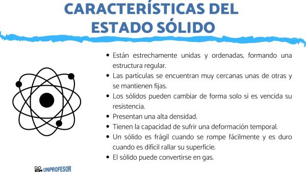 que son los solidos y cuales son sus caracteristicas