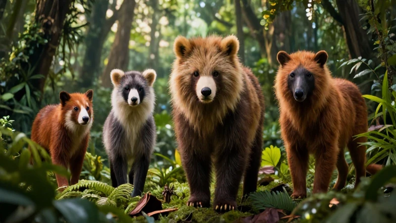 Majestuosa imagen de mamífero en selva mexicana
