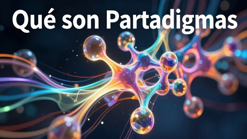 Qué son paradigmas: definición, tipos y significado clave 4 Representación dinámica de paradigmas científicos abstractos