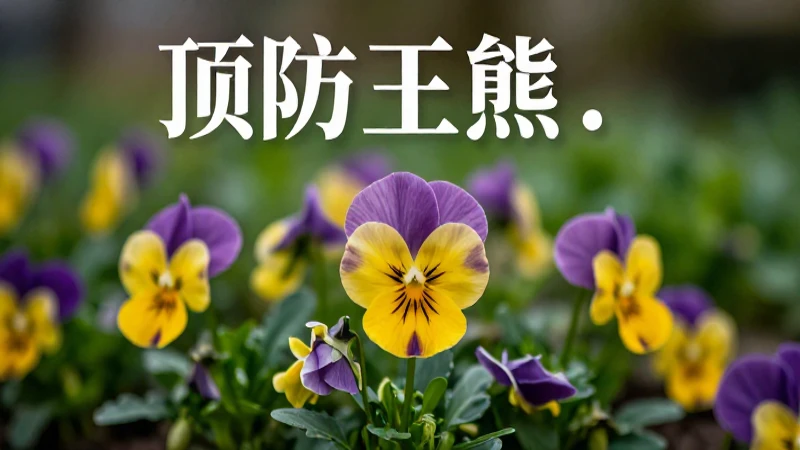 Qué son pensamientos: definición, tipos y conceptos clave 9 Flores vibrantes de pansías sobre fondo verde