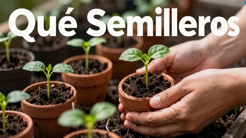 Qué son semilleros: características, importancia y ventajas 3 Semilleros: el inicio del crecimiento verde