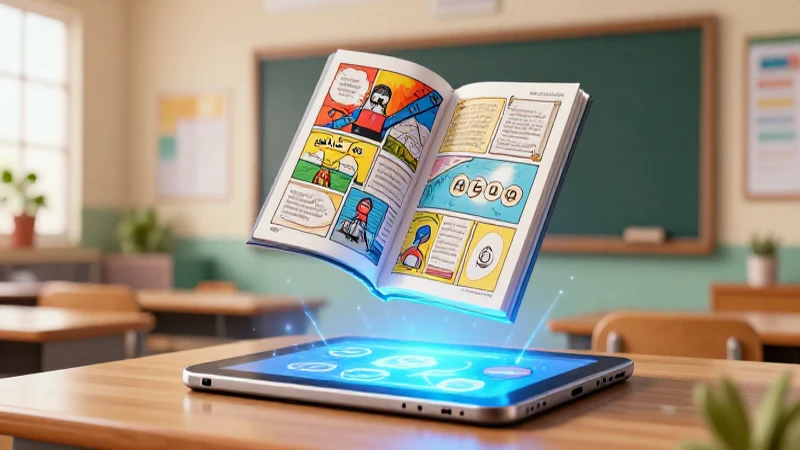 Icono educativo vibrante en México