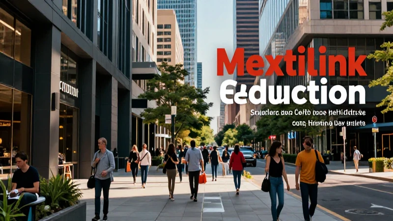 Paisaje urbano moderno y vibrante con estilo educativo