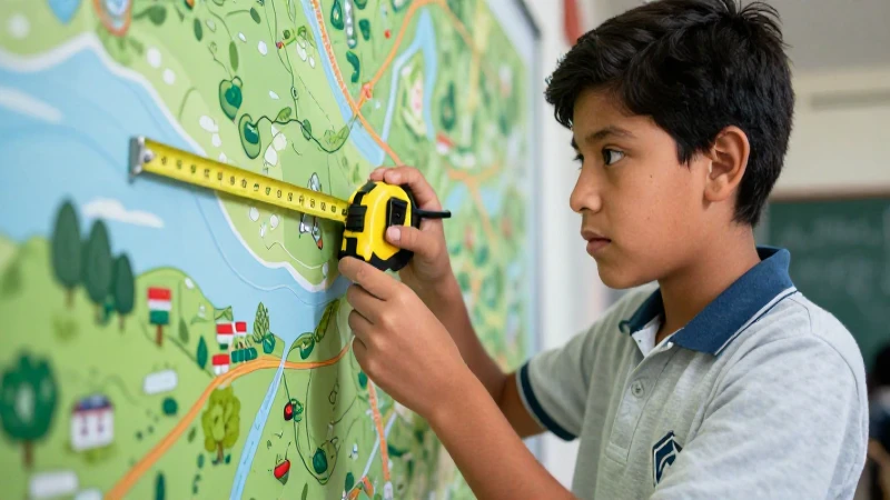 Estudiante mexicano mide paisaje con precisión moderna