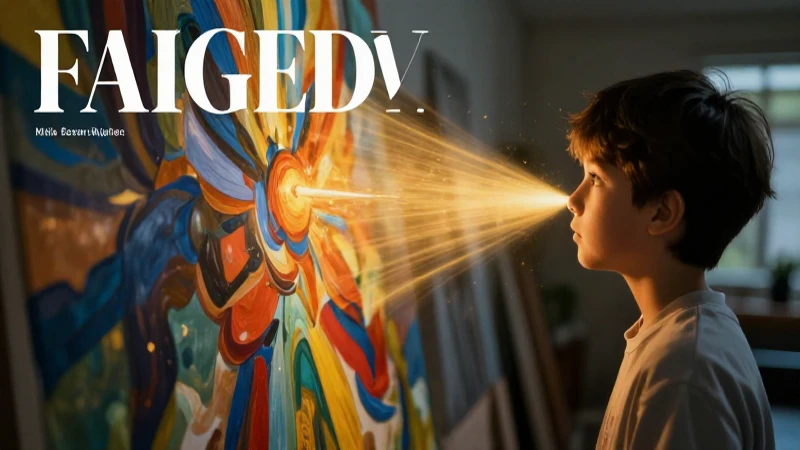 Explora la filosofía del arte en libros SEP: ¡Temas Conoce y reveladores! 4 Estudiante reflexiona ante luz y arte abstracto