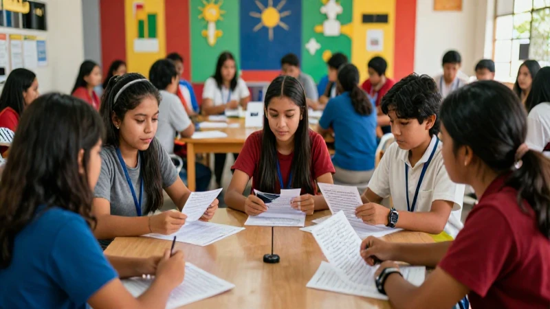 Conoce los temas clave de los libros de educación cívica de la SEP 3 Democracia: jóvenes mexicanos debaten y votan