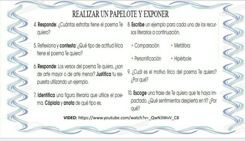 que tipo de actitud lirica tiene el poema te quiero 2