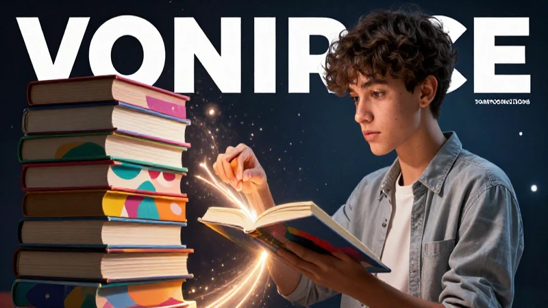 Estudiante explorando literatura descubre su género favorito