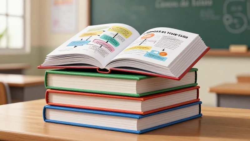 Libros escolares: estructura y tipos de textos