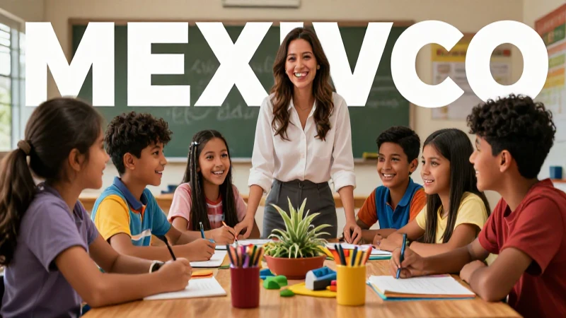 Conoce los tipos de aprendizaje en la escuela nueva 3 Estudiantes y guía ilustran una moderna educación mexicana