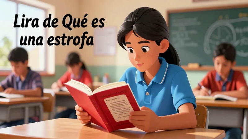 Qué es una estrofa: 20 ejemplos para entenderla mejor 11 Estudiante mexicano lee un libro en clase