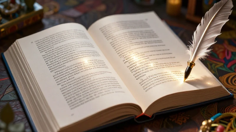 Qué es una estrofa: 20 ejemplos para entenderla mejor 13 Libro elegante con líneas de poesía vibrantes