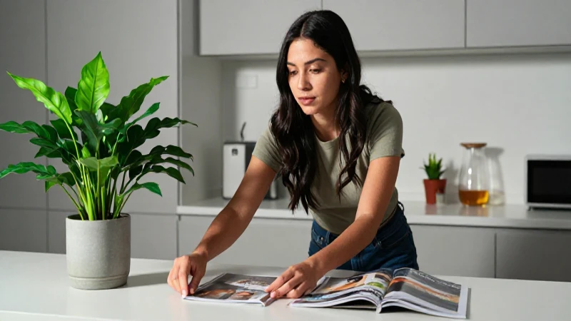 Quehacer: Definición y Concepto Esencial para Entenderlo 6 Joven latina decora un espacio moderno y minimalista