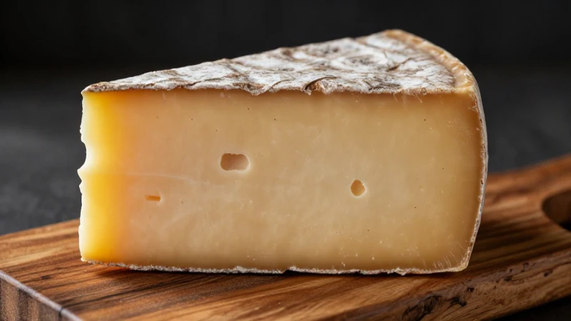   Queso artesanal hiperrealista y sofisticado