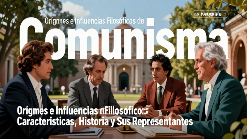 Comunismo: Orígenes, historia e ideas filosóficas