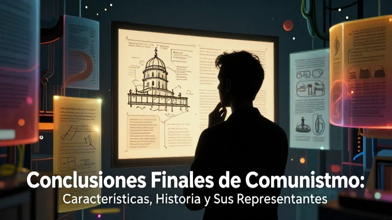 Silueta reflexiva sobre la teoría comunista