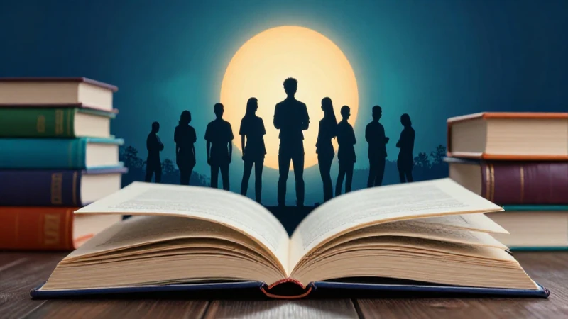 Conoce quién creó la Comisión Nacional de Libros de Texto Gratuitos 4 Ilustración dinámica de conocimiento y progreso