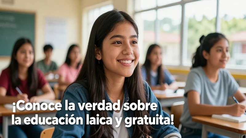 Ejemplos de éxito en educación laica gratuita