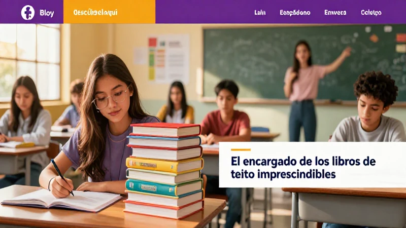 El encargado de los libros de texto imprescindibles: descúbrelo aquí 4 Consejos educativos para usar mejor los libros