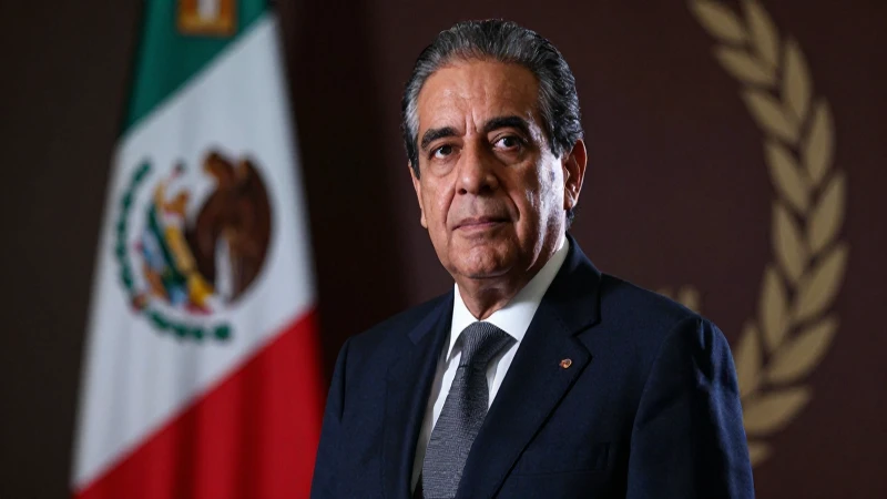 Retrato profesional cinematográfico de un experto legal mexicano