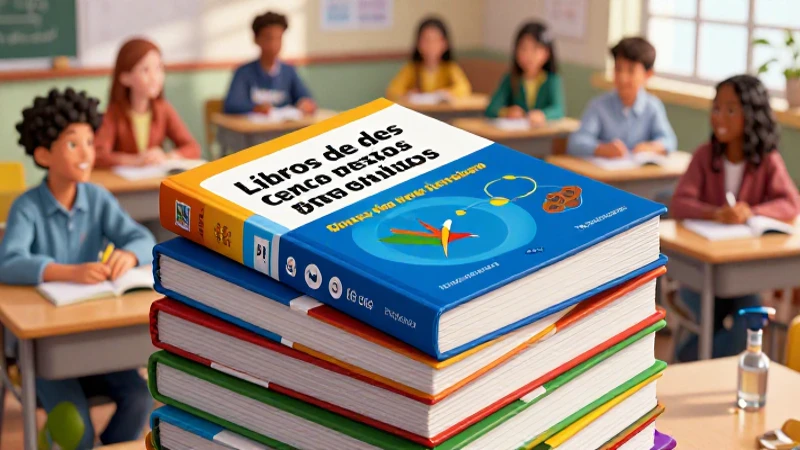 Libros de texto gratuitos aseguran educación accesible y de calidad
