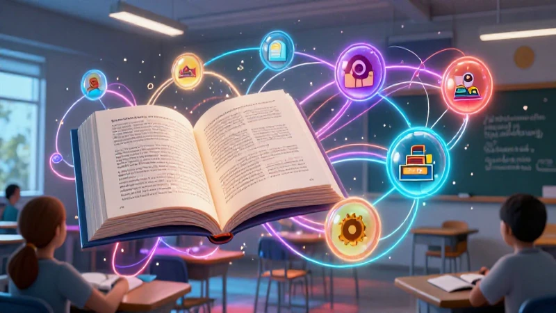 El responsable de los nuevos libros de la SEP y su impacto educativo 4 Ilustración conceptual de la educación moderna e impactante