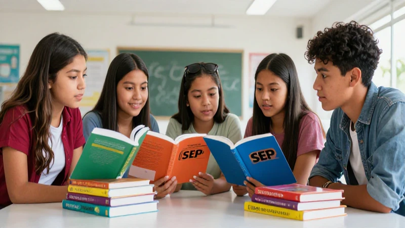 Estudiantes mexicanos colaboran en aula moderna