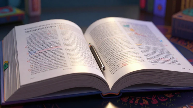 Libro educativo premium con estilo académico