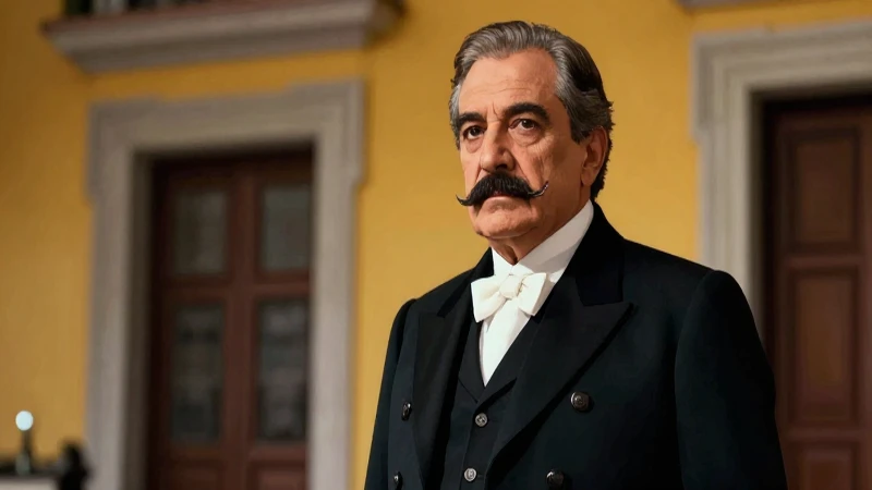 Ilustración dramática de Benito Juárez