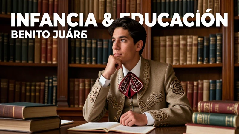 Infancia e imagen de un líder, Benito Juárez