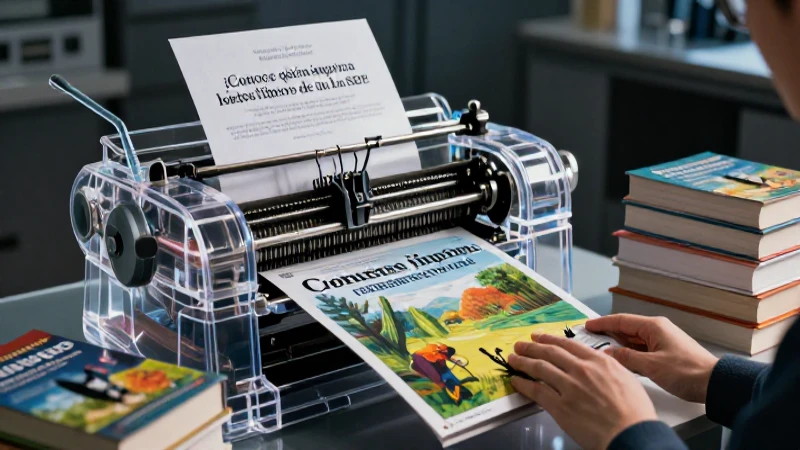 ¡Conoce quién imprime los libros de la SEP con total transparencia! 5 Impresión transparente de libros SEP, con estilo profesional