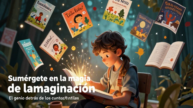 Sumérgete en la magia de la imaginación: el genio detrás de los cuentos infantiles 3 Escritores y cuentos infantiles en un ambiente mágico