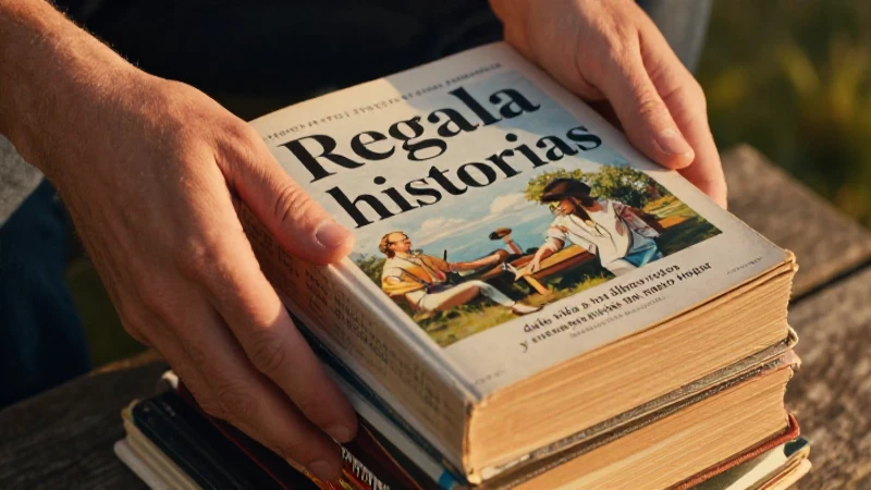 Regala historias: dale vida a tus libros viejos y encuentrales un nuevo hogar 4 Manos cálidas entregando libros vintage al atardecer
