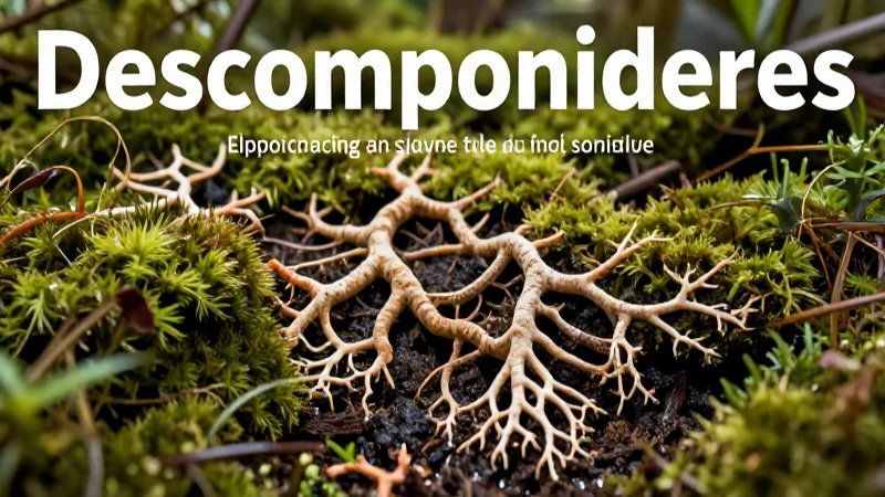 Los descomponedores son clave para el ecosistema