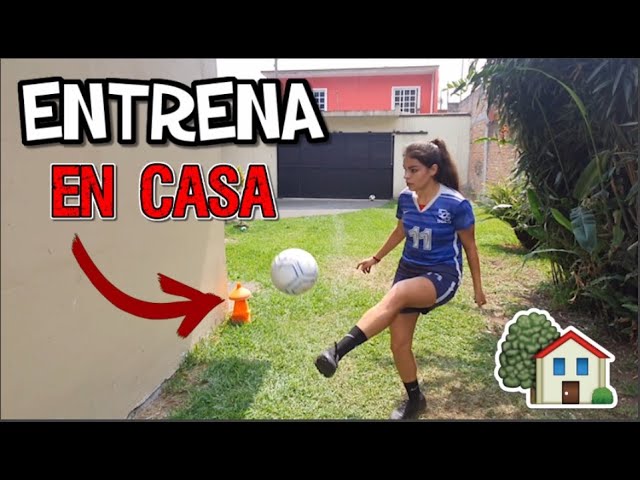 quieres aprender en casa y mejorar tus habilidades en futbol