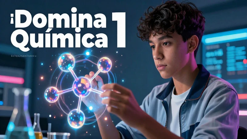 Domina Química 1 con ejercicios prácticos