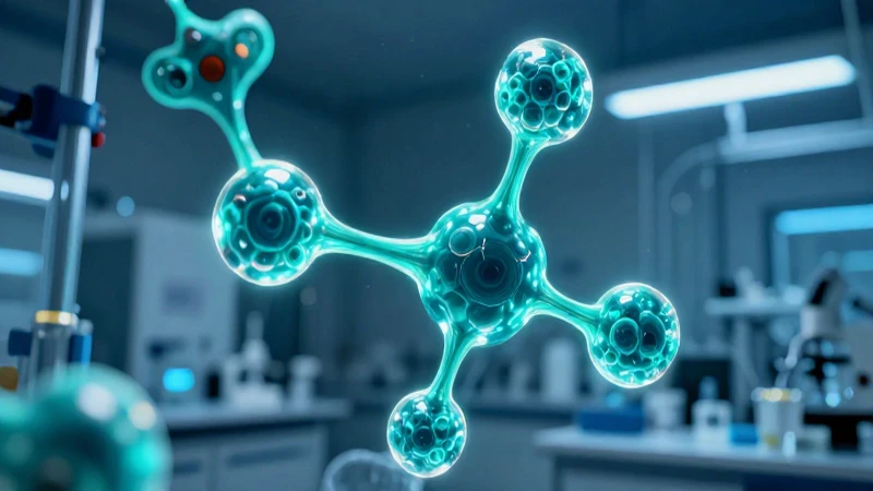Química orgánica: Concepto, historia y compuestos clave 6 Vista macro vibrante de estructuras moleculares