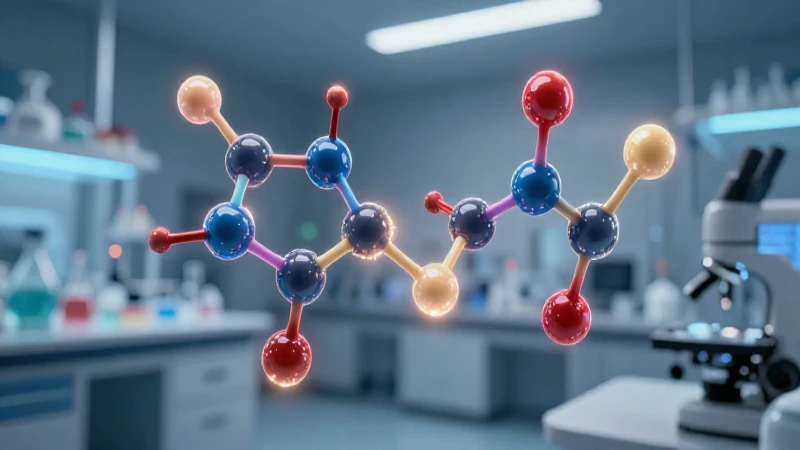 Química orgánica: Concepto, historia y compuestos clave 7 Estructura química orgánica detallada e iluminada