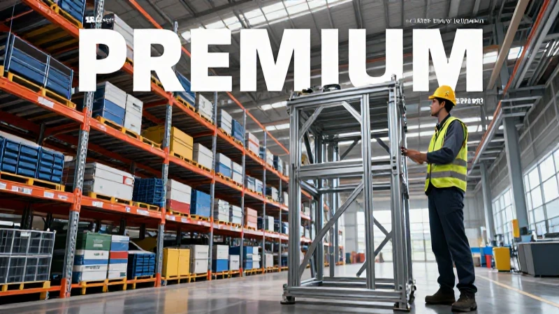 Técnico inspecciona almacén industrial moderno y detallado