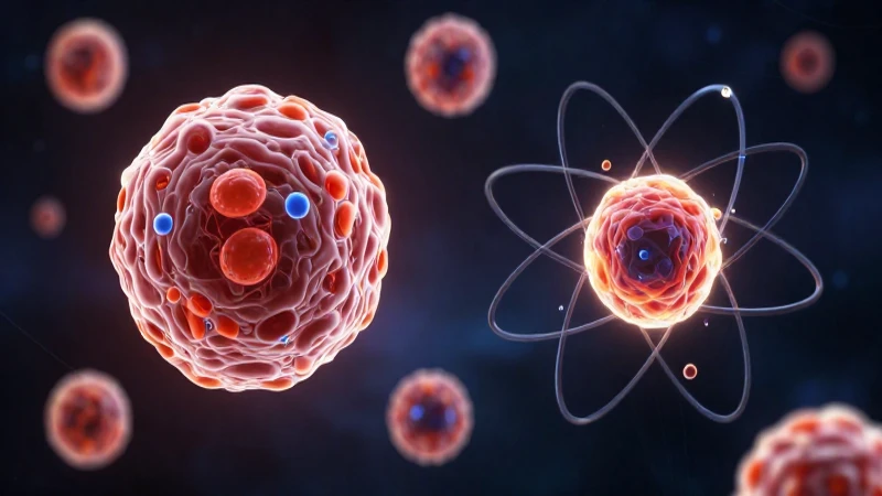 Radios atómicos: definición, utilidad y concepto explicados 4 Ilustración científica de átomos detallados con luz volumétrica