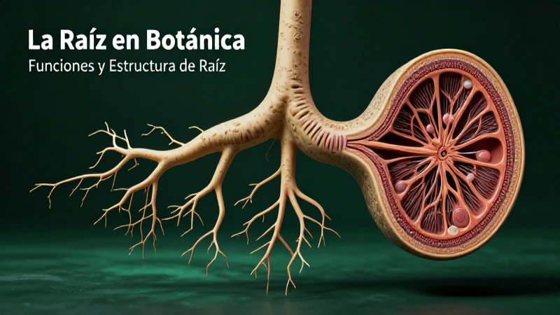 Raíz: Definición en Zoología y Gramática Explicada 3 Estructura detallada de la raíz botánica