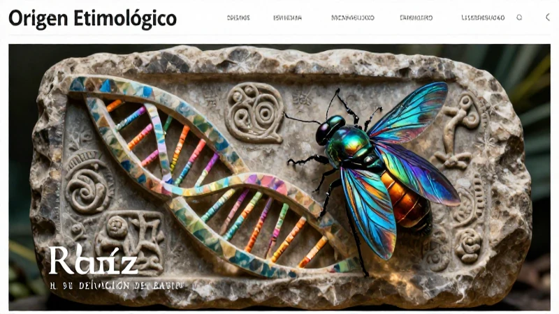 Raíz: Definición en Zoología y Gramática Explicada 5 Arte etimológico, ciencia y raíces latinas