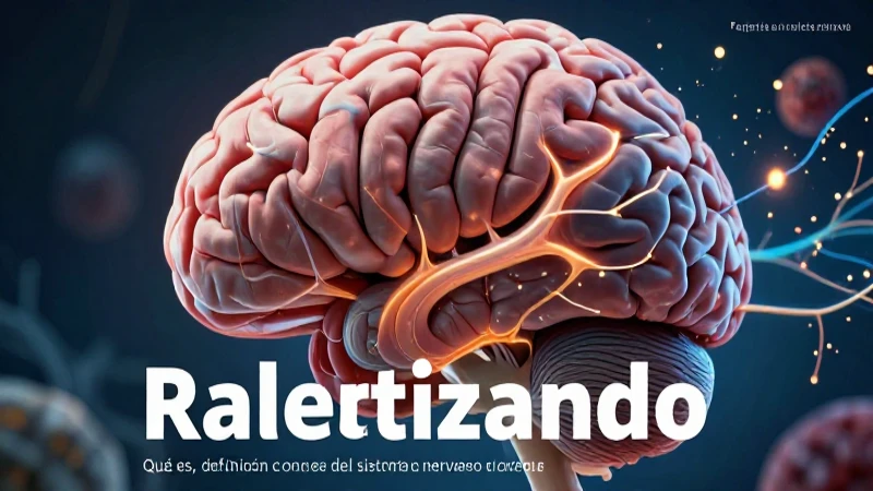 Ralentizando: Qué es, definición y concepto explicado 4 Ralentización neuronal del sistema nervioso central