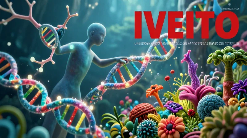 Ramas de la Biología: Explorando Cada Rama de esta Ciencia 9 Portada educativa detallada con elementos biológicos dinámicos