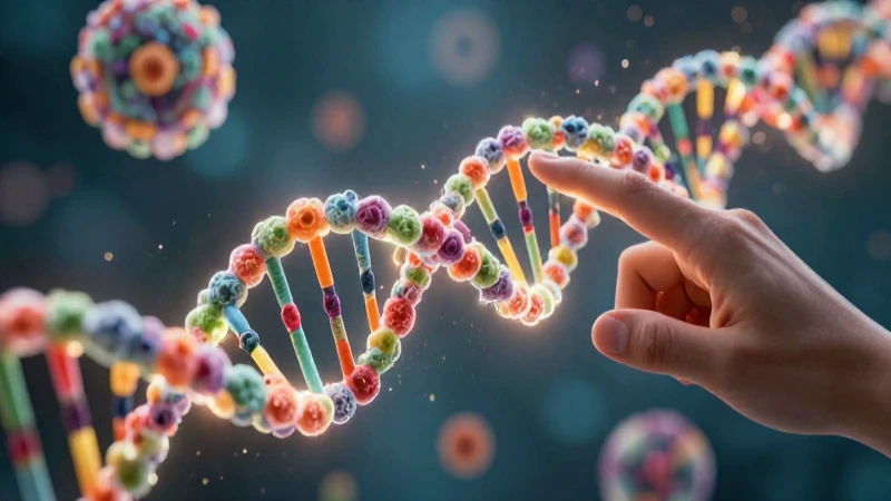 Ramas de la Biología: Explorando Cada Rama de esta Ciencia 8 DNA vibrante y luz en mano