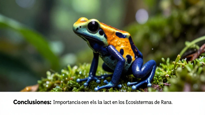 Ranas son esenciales para los ecosistemas