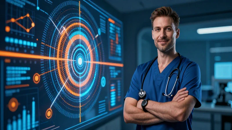 Médico confía frente a gráficos futuristas