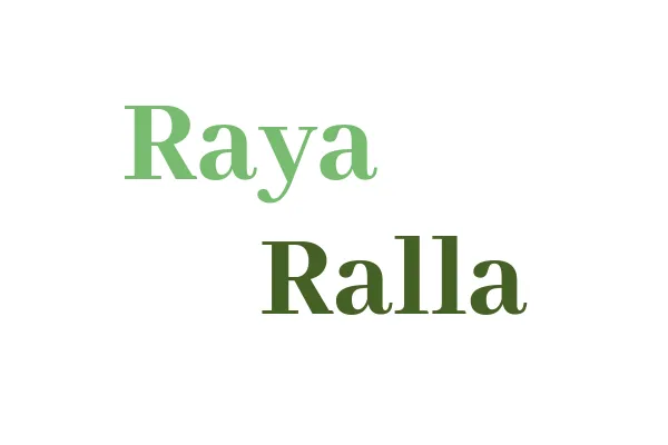 raya o ralla cual es la forma correcta de escribirlo