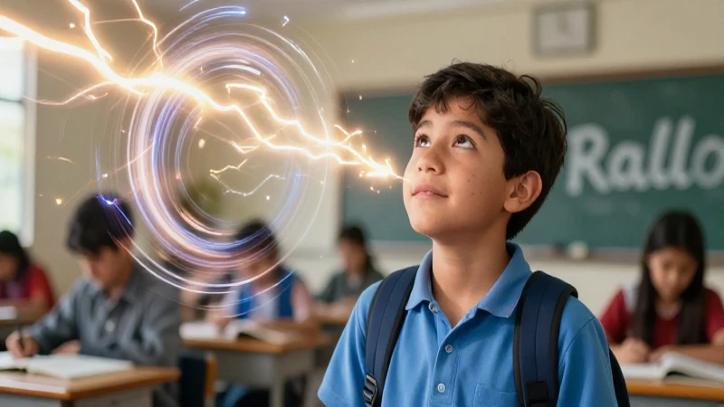 Rayo o rallo: Cuál es la forma correcta de escribirlo 6 Estudiante mexicano bajo ilustración educativa dinámica
