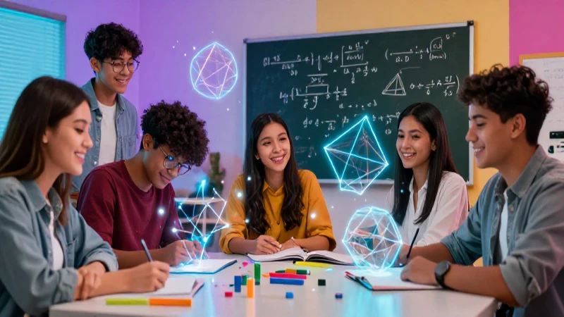Aprendizaje matemático avanzado en comunidad